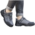 thumbnail image 5 of Gray Mens Hiking Shoes Breathable Non Slip Lightweight Comfortable For Spring And Summer Outdoor Sports Trail Running Grip, 5 of 9