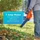 thumbnail image 5 of Soplador eléctrico de hojas BLACK+DECKER LB700, 7 amperios, 180 mph, 180 CFM, 5 of 6