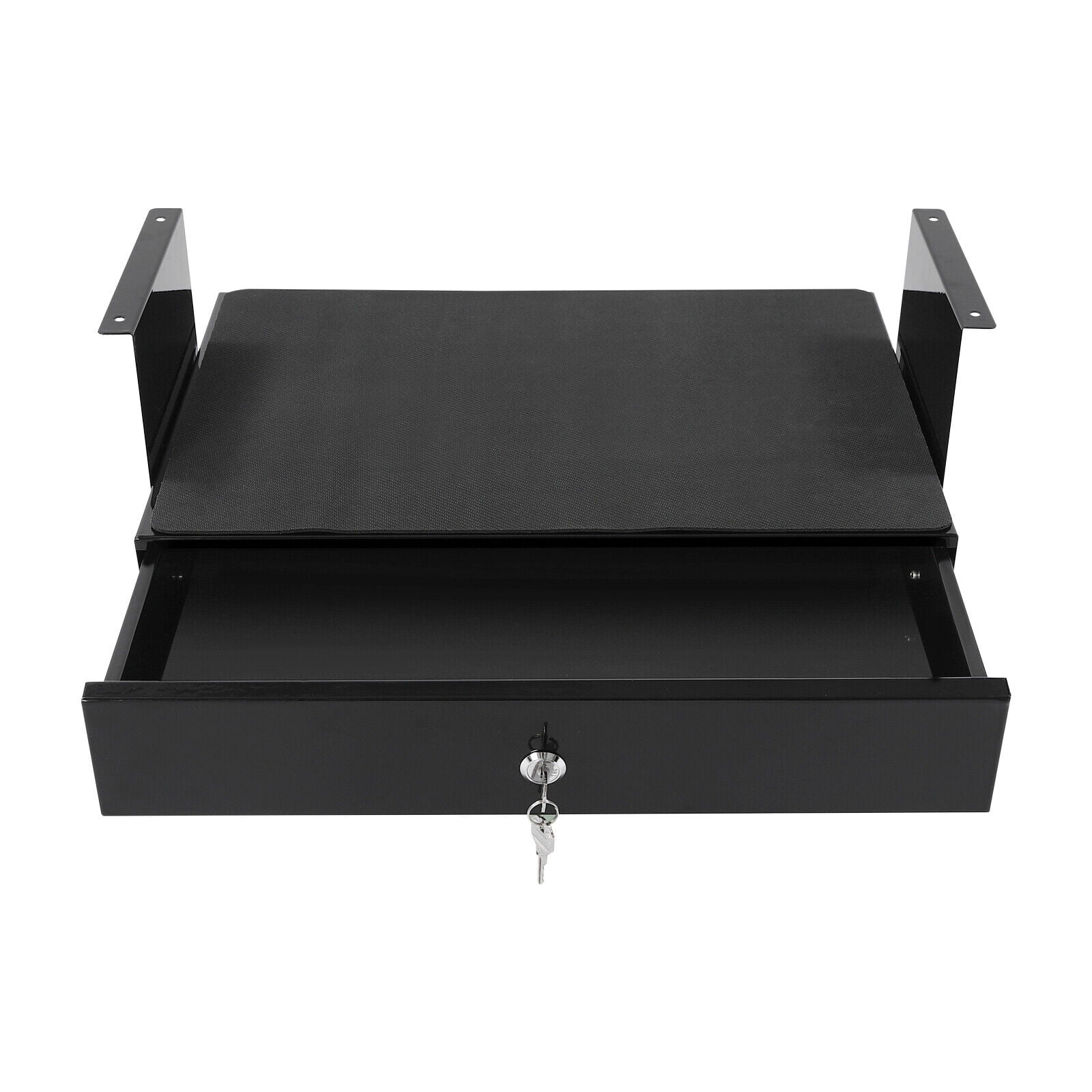 Sliding Under Desk Storage Drawer Pull-out Drawer W/Computer Pad or Stand Desk