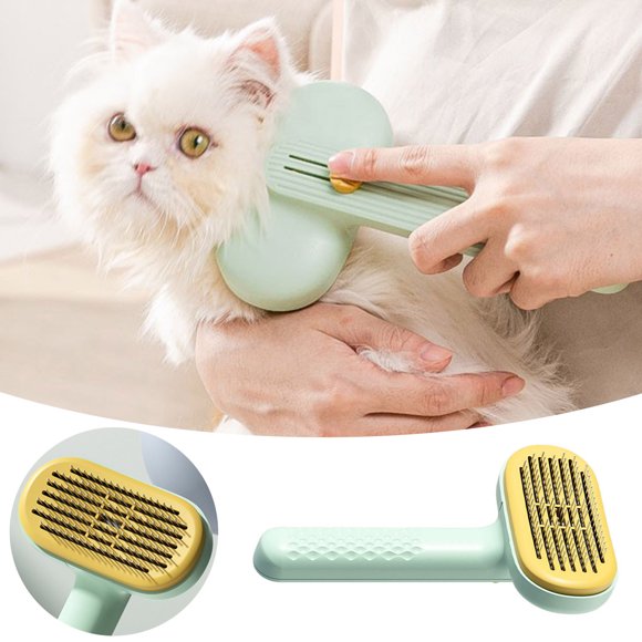 Peigne pour Enlever les Poils d'Animaux pour Toilettage et Nettoyage des Peluches, Convient aux Chiens et
