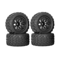 thumbnail image 4 of 4 Uds neumáticos de camión RC llantas de rueda juego de neumáticos de goma Universal duradero 1/10 RC Hobby Car Upgrade neumáticos de coche RC con, 4 of 7