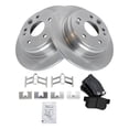 thumbnail image 4 of TRQ Rear Brake Pad & Rotor Kit Brake Pads Brake Rotor Semi-Metallic Fits Select 1999-2003 Acura TL, 4 of 4