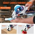 thumbnail image 6 of KFFKFF Handheld Manual Label Applicator Labeling Sticker Machine Bottles/Boxes, 6 of 9