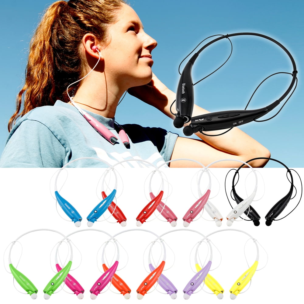 Wireless Sport Stereo Headset Bluetooth Sweat-Proof Universal Earphone headphone Running or Workout driving Headphones for Samsung LG iPhone