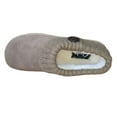 thumbnail image 3 of Clarks Taupe Knitted Collar Winter Clog Rounded Closed Toe Slippers (Taupe Holiday, 6), 3 of 3