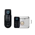 thumbnail image 1 of Bluetooth Fingerprint Smart Door Lock Gate Password RFID Card Rim Bolt Electronic, 1 of 7