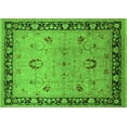 thumbnail image 1 of Ahgly Company Indoor Rectangle Oriental Green Industrial Area Rugs, 2' x 4', 1 of 4
