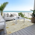 thumbnail image 6 of Addison Rugs Chantille Indoor/Outdoor Transitional Floral Wheat Washable Rectangle Rug, 10' x 14', 6 of 6