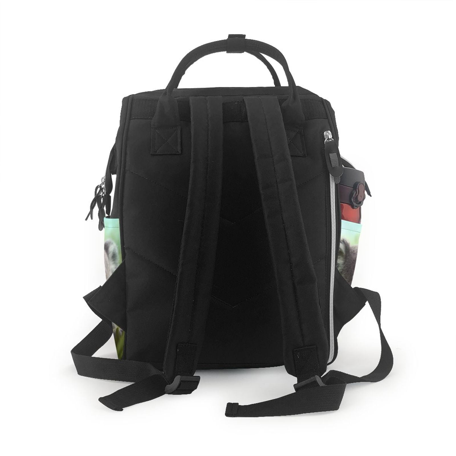 Fuzoiu Daisy Koala Print Diaper Bag Backpack,Baby Essentials Travel Tote,Multi function Waterproof Diaper Bag, Travel Essentials Baby Bag - Unisex