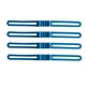 thumbnail image 4 of Toystoory Paquete de 4 correas de bicicleta de silicona para bicicleta, soporte para antorcha de ciclismo, accesorios fijos reutilizables para Ciclismo Azul, 4 of 6