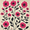 Pink Flowers, variant on Yayeee Mailbox Cover Magnetic Large Size Post Box Cover Wrap Decor, Black Marble