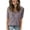 grey Purple, variant on Arach&Cloz Women's Lightweight Summer Tops Casual Short Sleeve Blouses Shirts