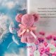 thumbnail image 1 of Colgante de perla con cinta inglesa, caja de regalo de mano con toalla de oso, regalo de boda, suministros para eventos, tienda de dulces, 1 of 6