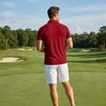 thumbnail image 5 of Trgacdwlo Polo Shirts for Men Lightweight Quick Dry Shirts for Men Short Sleeve Summer Running Exercise Golf Polo Shirt Men Red XXL, 5 of 9