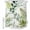 White, variant on Small Stall Shower Curtain 36x72 Inch Narrow Half Size Green Leaves Bath Curtains Bathroom Decor, Summer Botanical Farmhouse Watercolor Leaf Waterproof Fabric Shower Curtain Set with Hooks 36 Inch