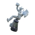thumbnail image 4 of Estatua de gárgola de jardín con escultura gótica de luz solar para patio de patio de árbol Gris, 4 of 8