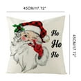 thumbnail image 2 of Taykoo Farmhouse Christmas Throw Pillow Case Holiday Decorative Cushion Cover Linen Home Decor, 2 of 3
