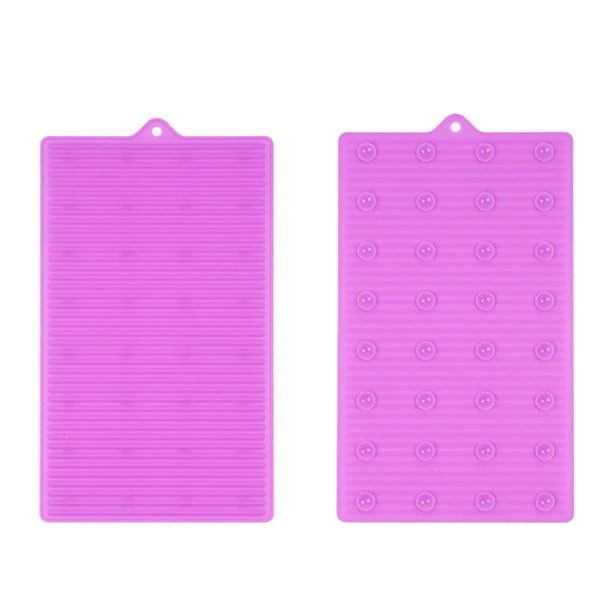 Toystoory Lavadero de silicona Plegable Tabla de de ropa Hotel Multifuncional Corrugado Baño Drenaje Almohadilla de secado Verde Suministros de limpieza para el hogar Violeta Toystoory HA064399-04
