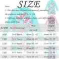 thumbnail image 2 of Fshinging Swimsuits For Girls 2025 Tropical Leave Flower Print Long Sleeve Rash Guards One Piece Swimming Pools Size 5-6 Years, 2 of 5