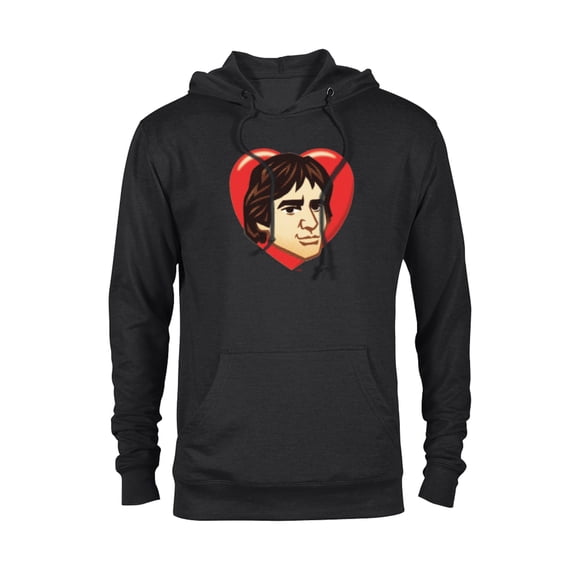 Star Wars Han Solo Cartoon Heart - Pullover Hoodie for Adults – Customized-Black