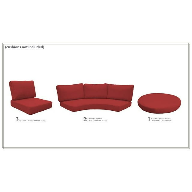 TK Classics Cover Set in Terracotta for FAIRMONT-08e