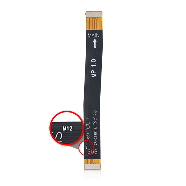 Esource Parts Samsung Galaxy A20s Main Board Flex Cable Compatible A207 International Version