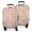 Pink Checkered Cow, variant on White Cow Happy Pattern Luggage Cover Fashion Suitcase Cover Baggage Covers Fit 25-28 Inch Luggage (Go Travel)