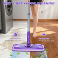 thumbnail image 5 of SUGARDAY Microfiber Wet Flat Mops for Floors with 3 Washable Mop Pad Dust Mop, 5 of 7