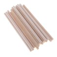 thumbnail image 6 of Pack 10/20/50 Balsa Wood Dowels Rods Sticks Lightweight Wood Multipurpose Wood - 5mm Diameter, 50mm 120mm 300mm Long - 20pcs 120mm, 6 of 6