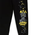 thumbnail image 4 of DC Comics Justice League Batman Little Boys Fleece 2 Pack Pants Toddler to Big Kid, 4 of 5