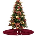 thumbnail image 5 of DRAFIDEEP Red Christmas Tree Cover with for Holiday Decoration and Commercial Use, 5 of 8