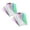 A-12PCS, variant on Hole Expandable Binder Pockets with Snap Button, Transparent Plastic Envelopes for 2/3/4 Ring Binders, Loose-Leaf Document Folders for School Home Office, 11-Hole Punch File Bags (B,6PCS)