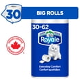 thumbnail image 1 of Royale Everyday Comfort, 2 Ply Toilet Paper, 30 Equal 62 Bathroom Tissue Rolls, 1 of 22