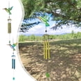 thumbnail image 7 of SLYNSHome Wind Chimes Green Hummingbird Wind Chimes for Outside Decoration Birthday Gifts for Mom Grandma Decor for Home,Garden,Patio,Backyard, 7 of 7