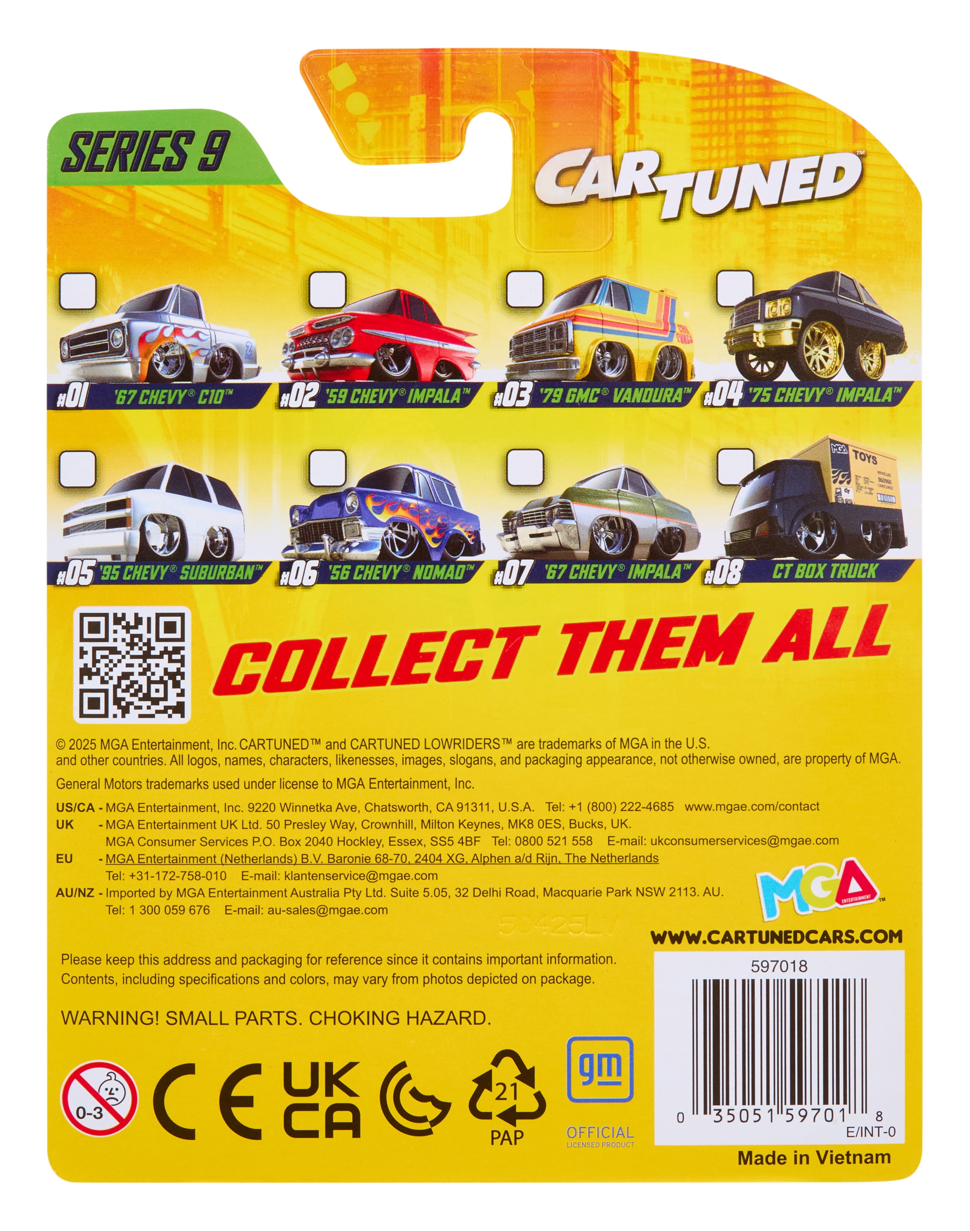 CarTuned Mainline Series 9 - CT Box Truck (Customs)