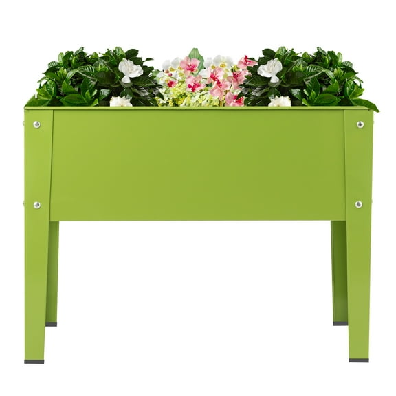 Topbuy Outdoor Elevated Garden Plant Stand Raised Garden Bed with Legs for Indoor and Outdoor Use 25" x13" x 18.0"