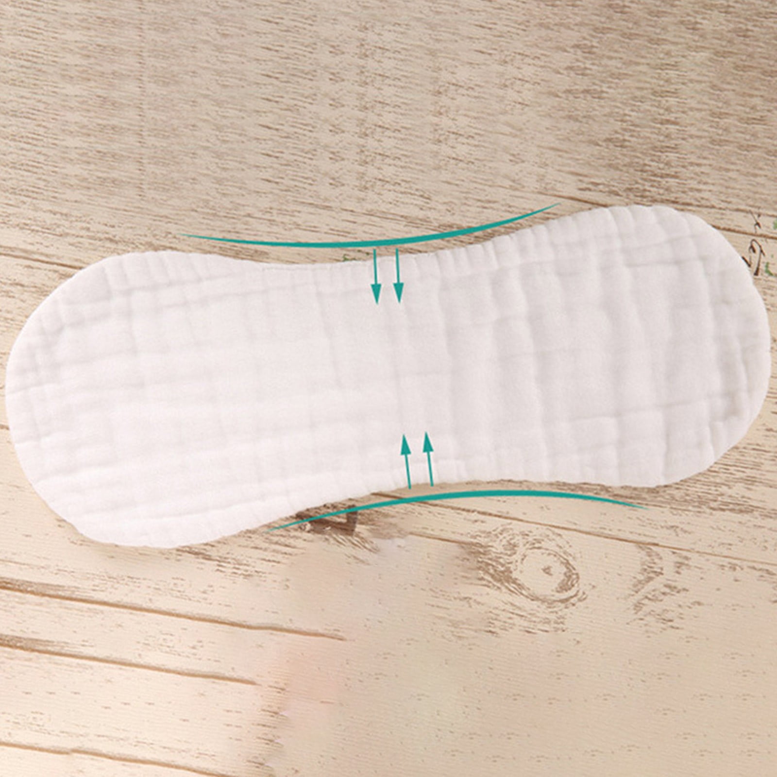 Wancir Baby Muslin Burp Cloths Cotton Diapers Wash Cloths for Babies Newborn Boys and Girls Reusable and Washable Baby Shower 1Pack
