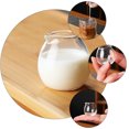 thumbnail image 6 of FUEENIRVA Transparent Glass Cup Latte Cup Glass Seasoning Friends Coffee Shop Use 1 Pc, 6 of 6