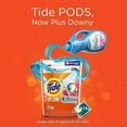 thumbnail image 5 of Tide PODS Plus Downy 4 in 1 HE Turbo Laundry Detergent Soap Pods, April Fresh Scent, 61 Count Tub - Packaging May Vary, 5 of 5