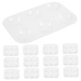thumbnail image 5 of Worgeous 12-Piece White Plastic Paint Mixing Palettes Square Set for Artists and Friends, 5 of 8