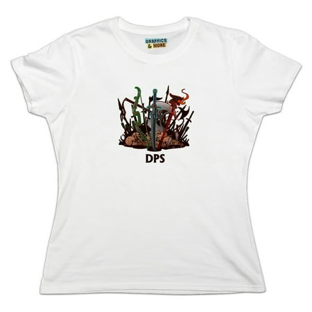 DPS Damage Per Second RPG MMORPG Class Role Playing Game Women's Novelty (Everquest 2 Best Dps Class)