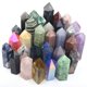 thumbnail image 4 of Adornos de piedra para columna de cristal de una sola punta de cristal prismático Columna estándar, 4 of 5