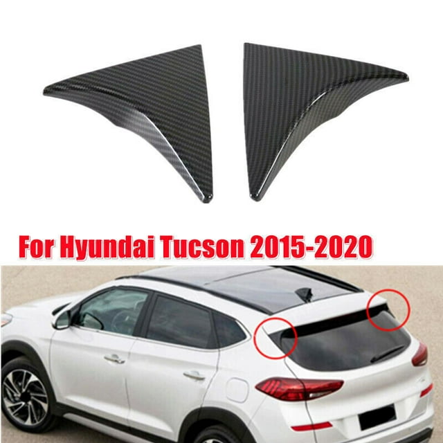 Cache-ailes en Fibre de Carbone pour Fenêtre Arrière pour Hyundai pour Tucson 2015-2020