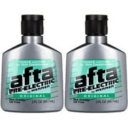 2 Pack - Afta Pre-Electric Shave Lotion Original 3 oz