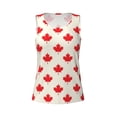 thumbnail image 6 of Sigee Happy Canada Day for Women's Workout Tank Top,Running Tank Tops,Sleeveless Gym ClothesX-Large, 6 of 8