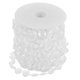 thumbnail image 5 of Guirnalda de cuentas acrílicas iridiscentes de cristal de 10 m con forma de diamante, ideal para decoración de bodas y fiestas (transparente)., 5 of 8