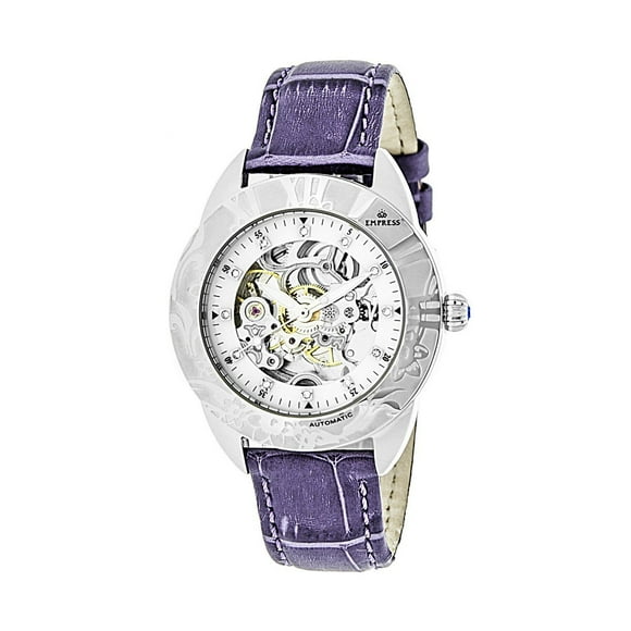 Reloj Empress EMPEM1105 Godiva para mujer con correa de piel