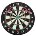thumbnail image 6 of Trademark Games Paper Wound Dart Board with Six 17g Brass Tipped Darts, 6 of 7
