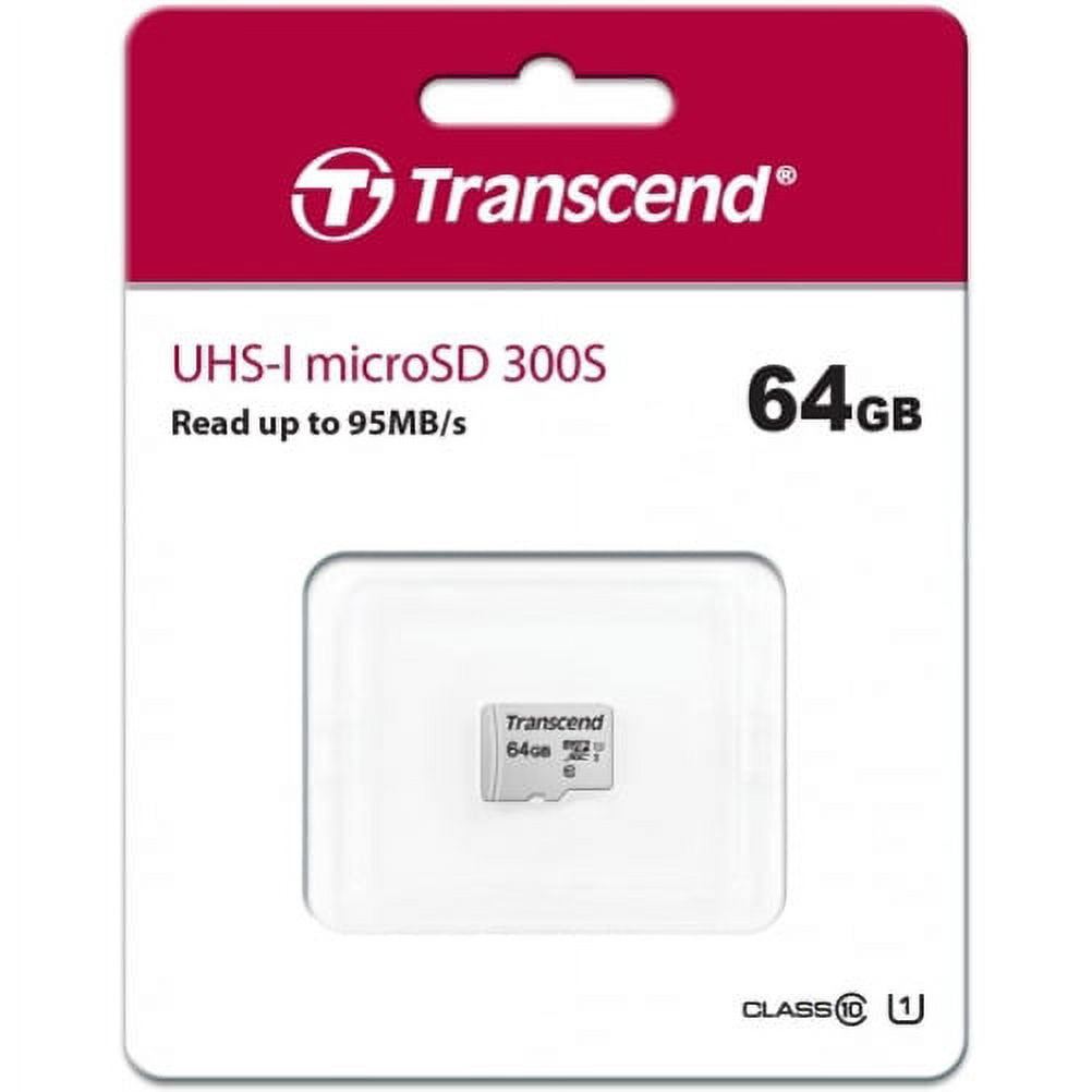 64GB Memory Card for Motorola Moto E (2020) Phone - Transcend High Speed MicroSD Class 10 MicroSDXC Z1J