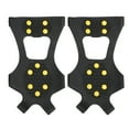 thumbnail image 1 of Snow Shoe Spikes, Light In Weight 10 Teeth Crampons High Practicability Strong Toughness  For Outdoor For Friends For Mountaineering XL, 1 of 8